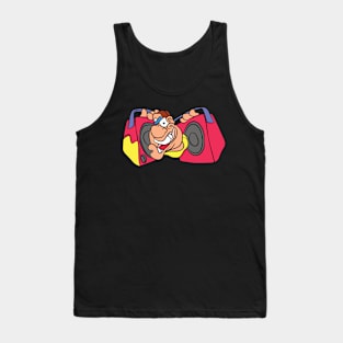 Graffiti character with speakers Tank Top